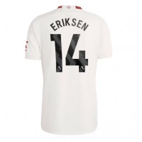 Moški Nogometni dresi Manchester United Christian Eriksen #14 Tretji 2023-24 Kratek Rokav
